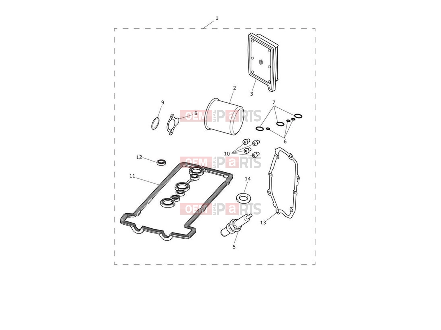 Triumph 2023 Trident 660 Engine Service Kits