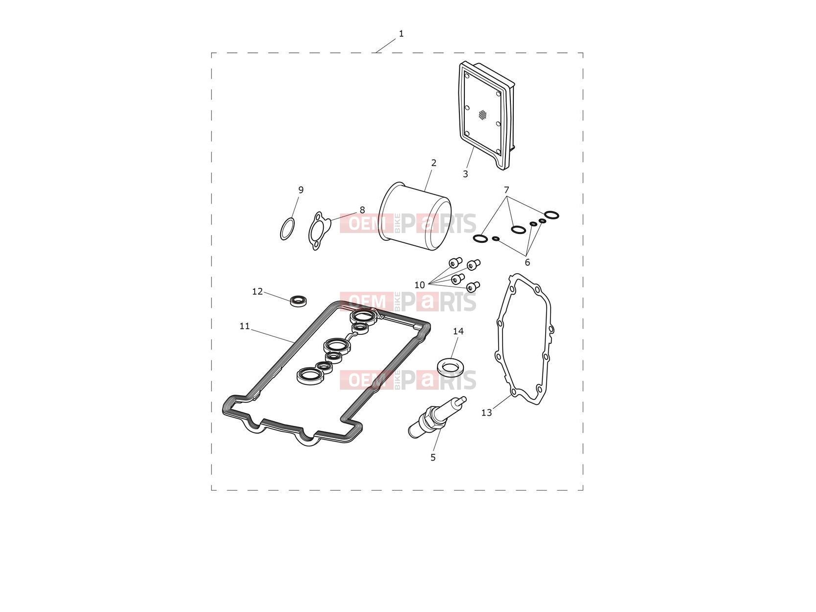 Triumph 2024 Daytona 660 Engine Service Kits