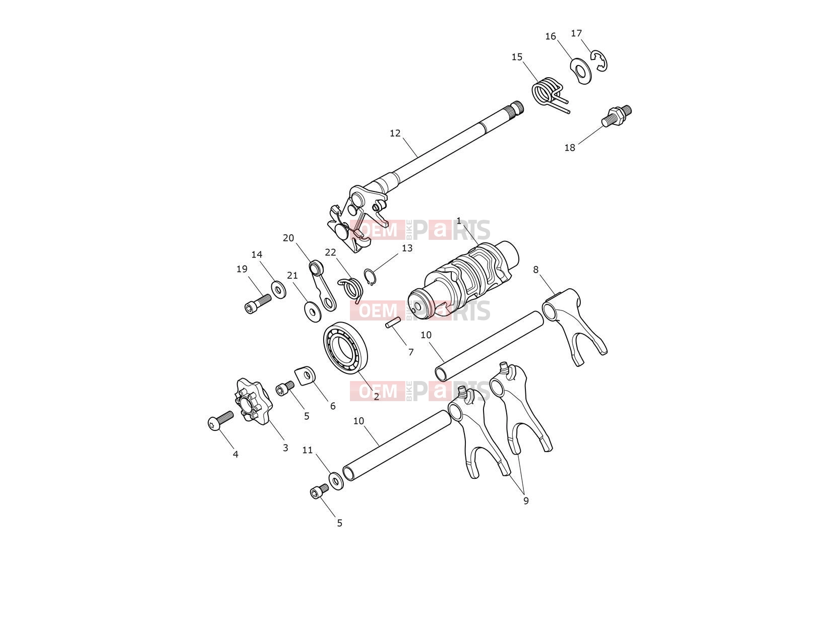 Triumph 2024 Daytona 660 Gear Selector