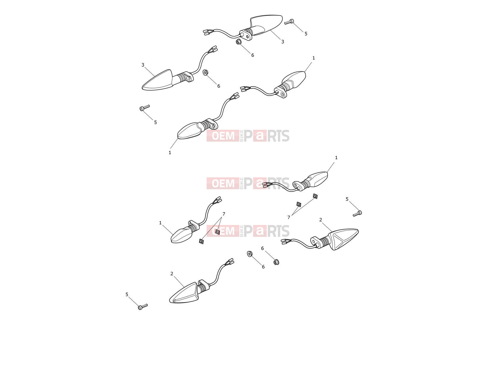 Triumph 2024 Tiger 900 GT indicators