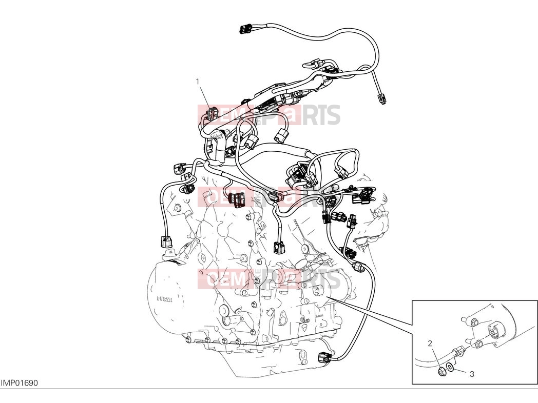 DUCATI 2025 Multistrada V4 Pikes Peak Engine electric system