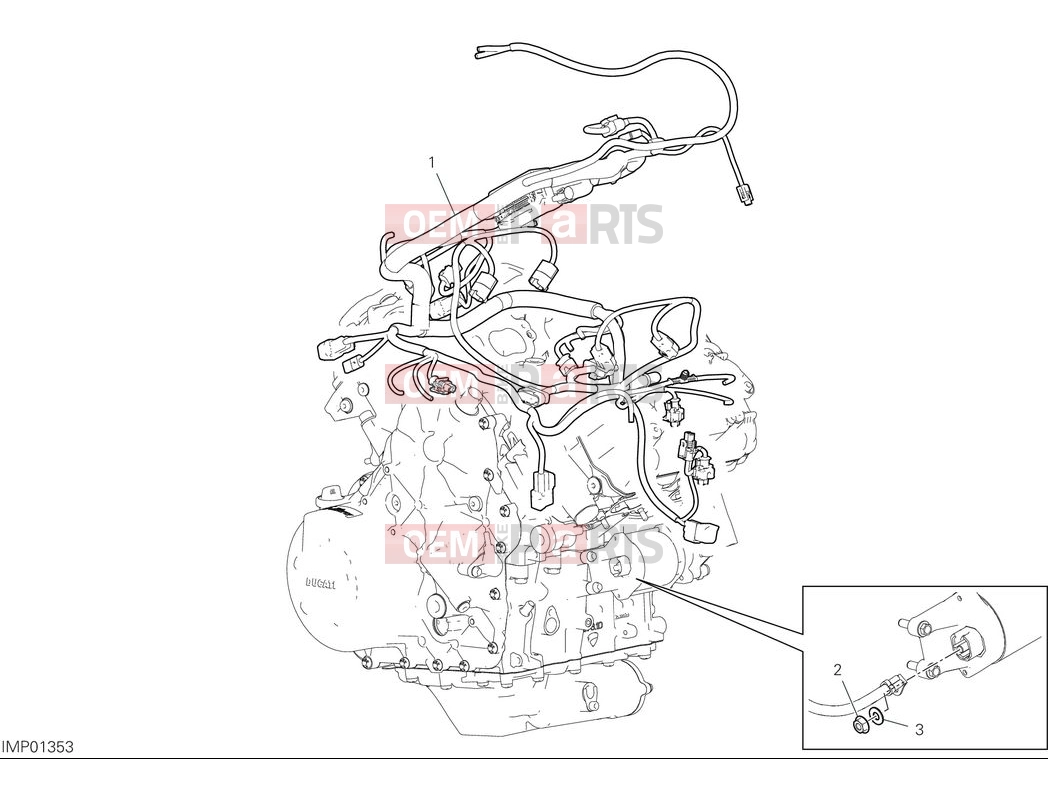 DUCATI 2025 Multistrada V4 RS Engine electric system