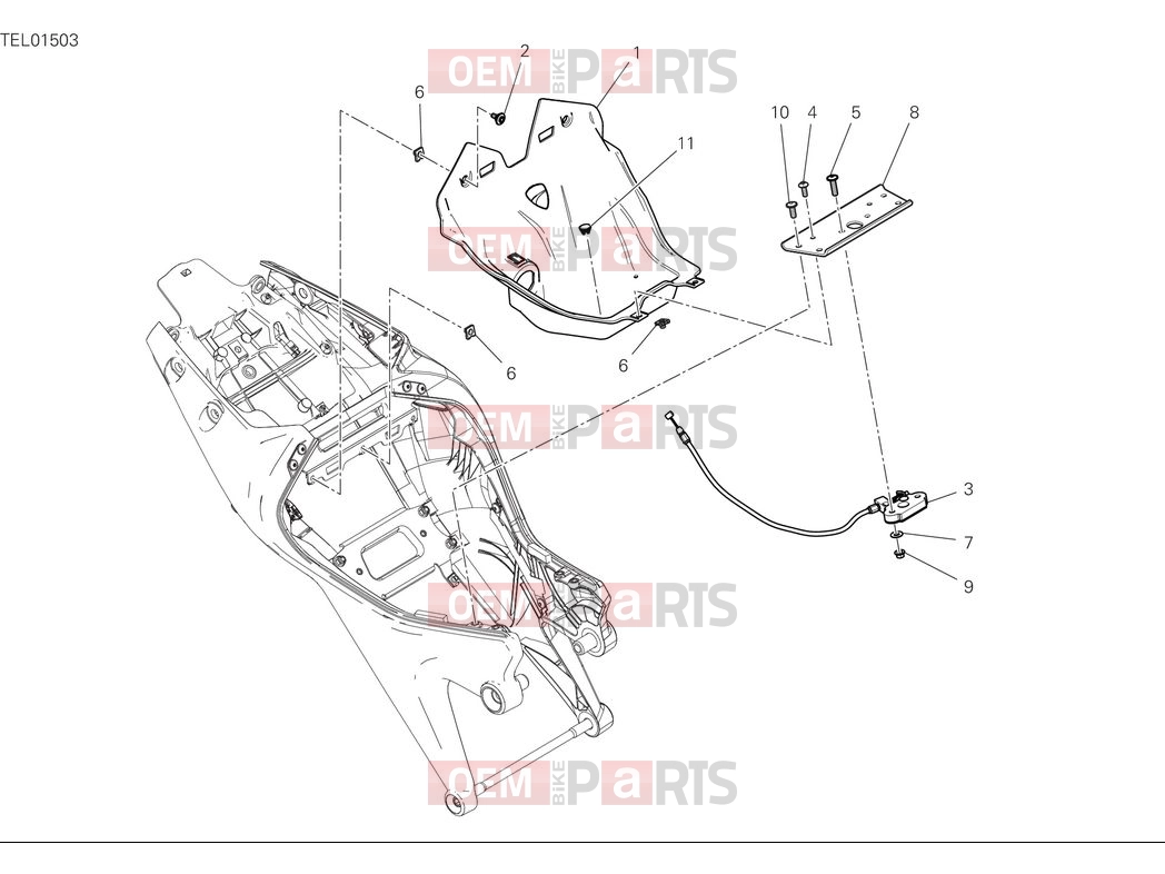 DUCATI 2025 Monster Plus Locker