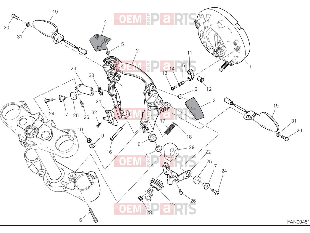 DUCATI 2025 Scrambler Icon Headlight
