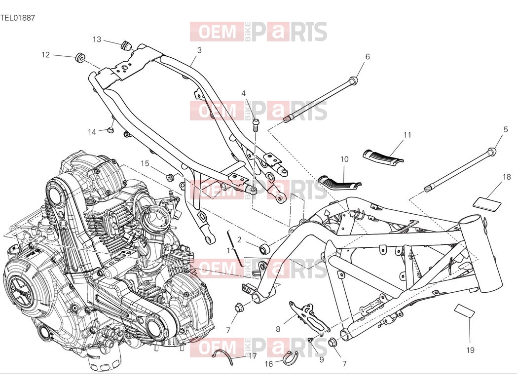 DUCATI 2025 Scrambler Icon Frame