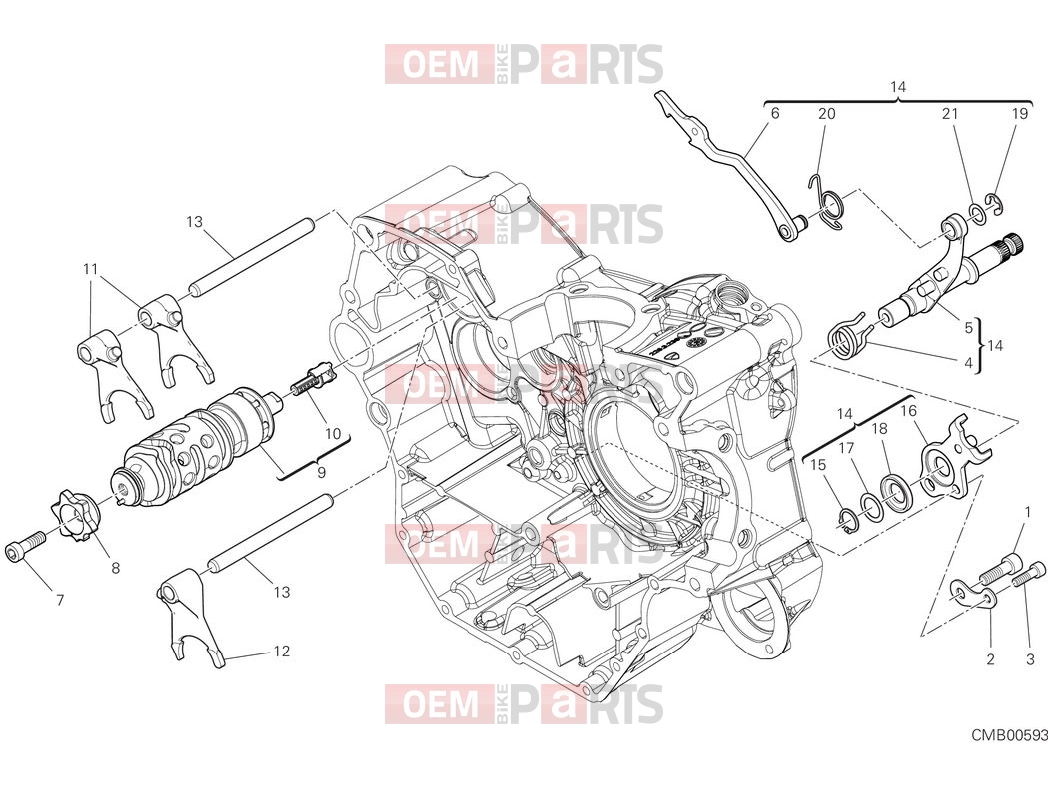 DUCATI 2025 Scrambler Icon Shift cam & fork