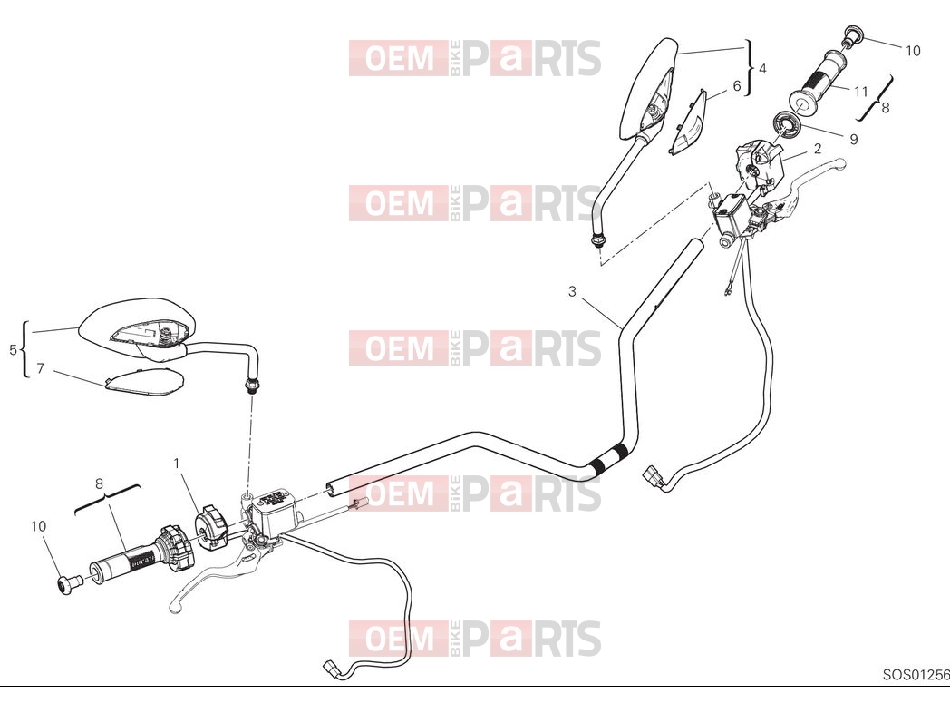 DUCATI 2025 Scrambler Icon Dark Handlebar
