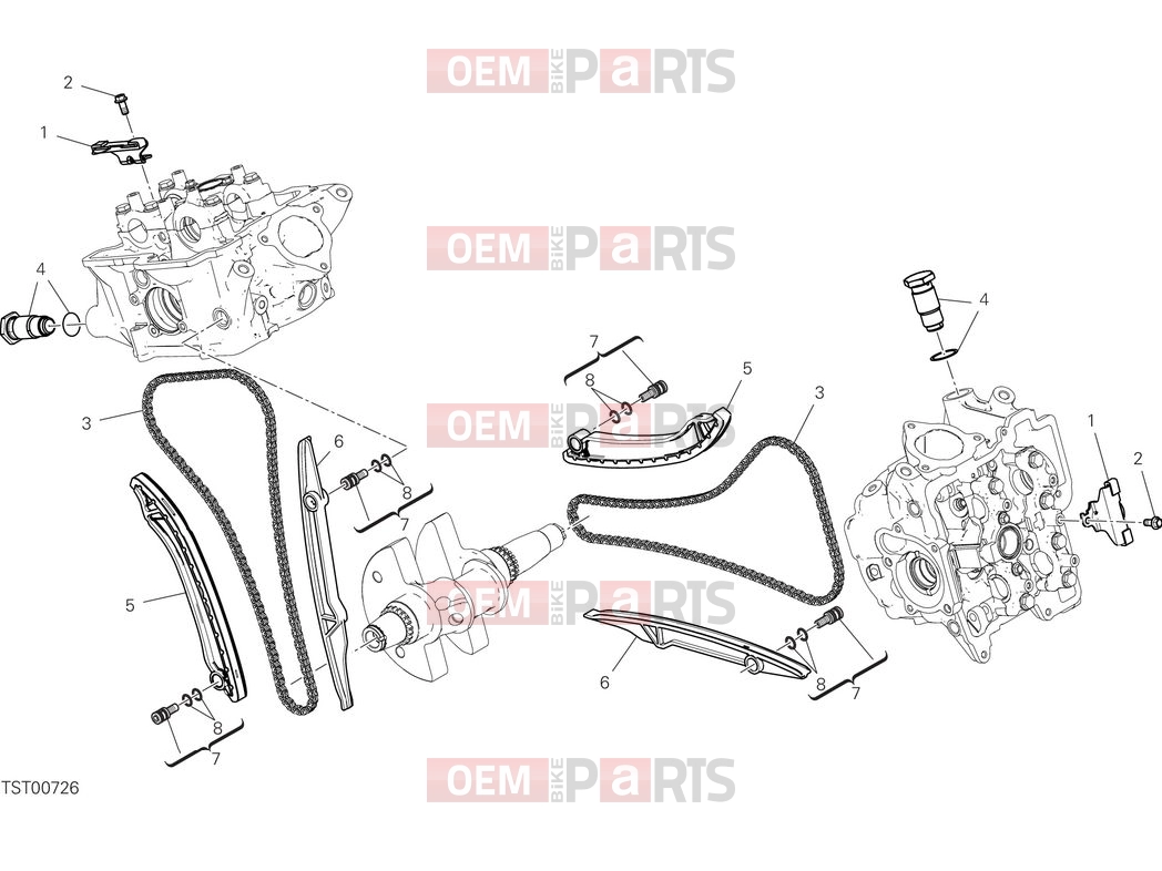 DUCATI 2025 Multistrada V2 Timing system