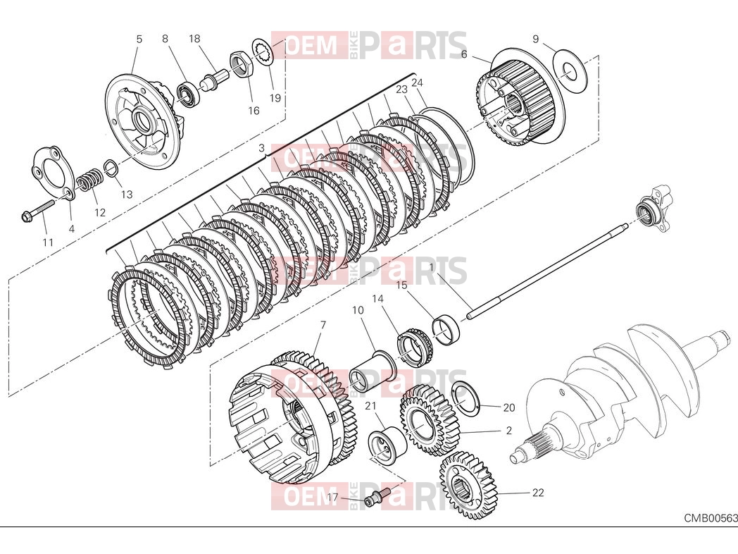 DUCATI 2025 Multistrada V4 Clutch