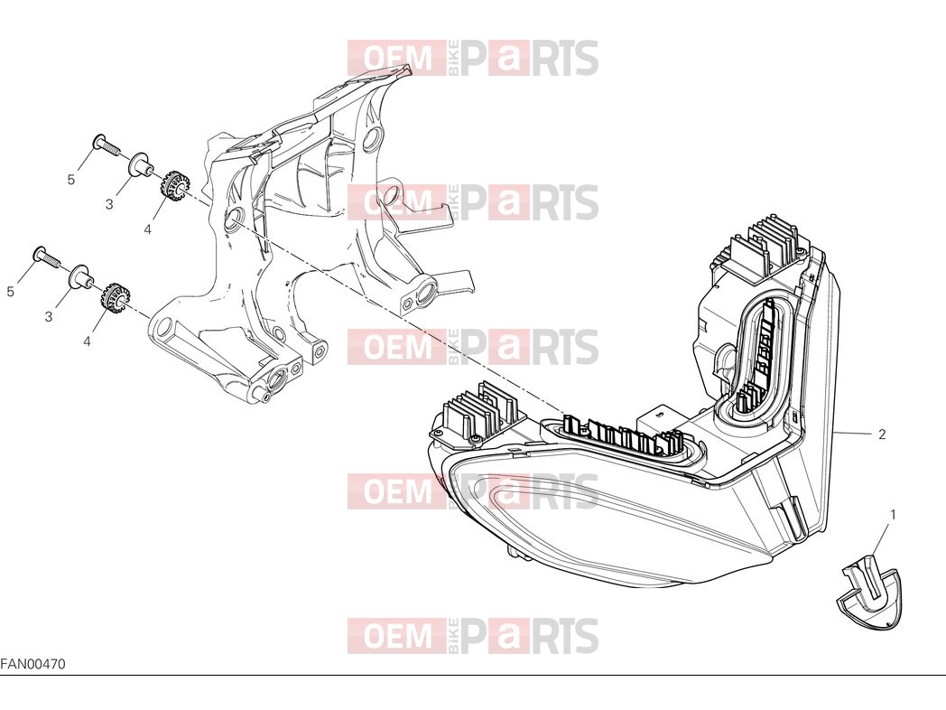 DUCATI 2025 Multistrada V4 Headlight