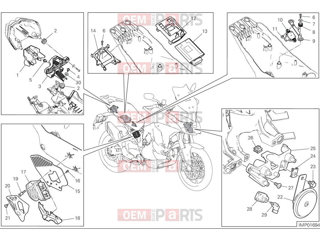 DUCATI 2025 Multistrada V4 Electrical devices (1)