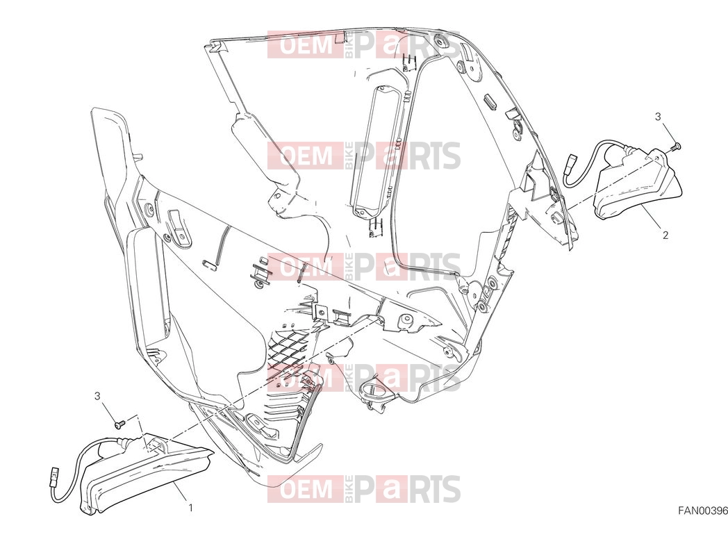 DUCATI 2025 Multistrada V4 Turn indicators