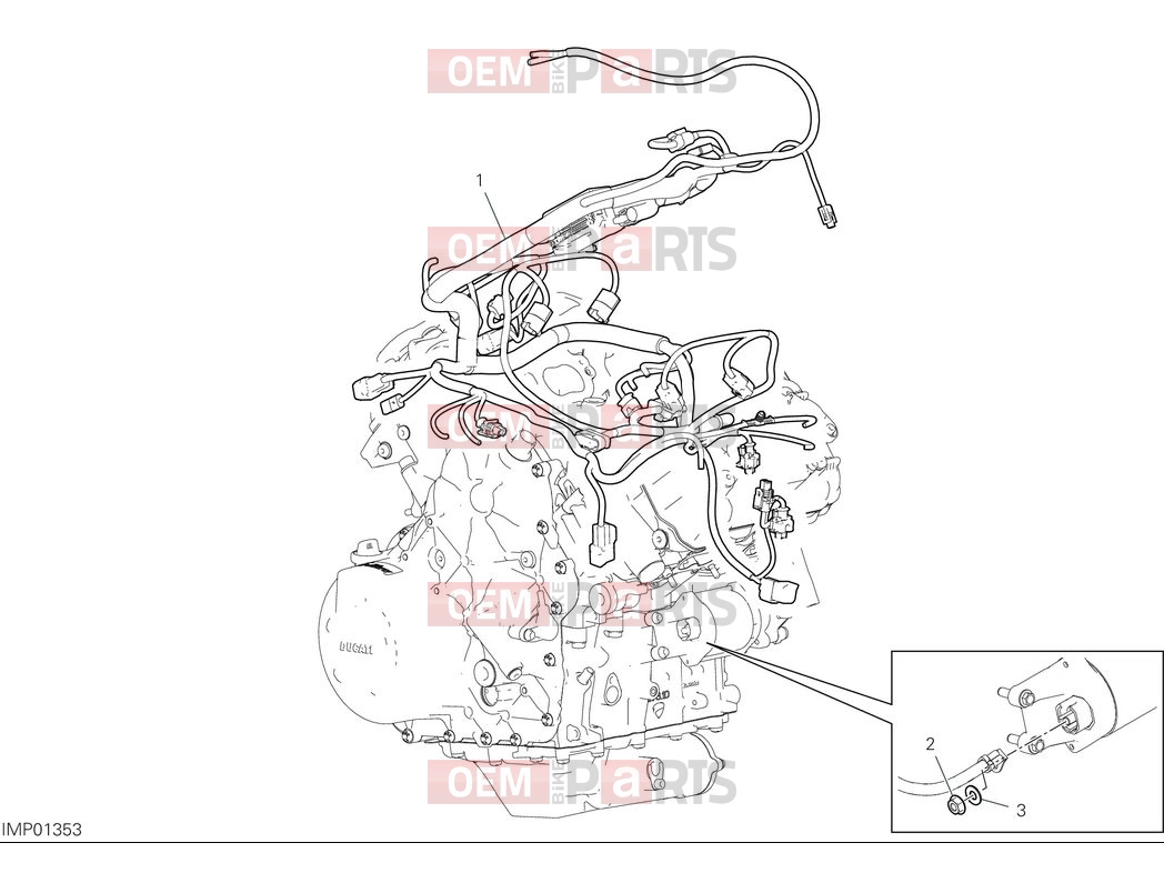 DUCATI 2025 Multistrada V4 Rally Engine electric system
