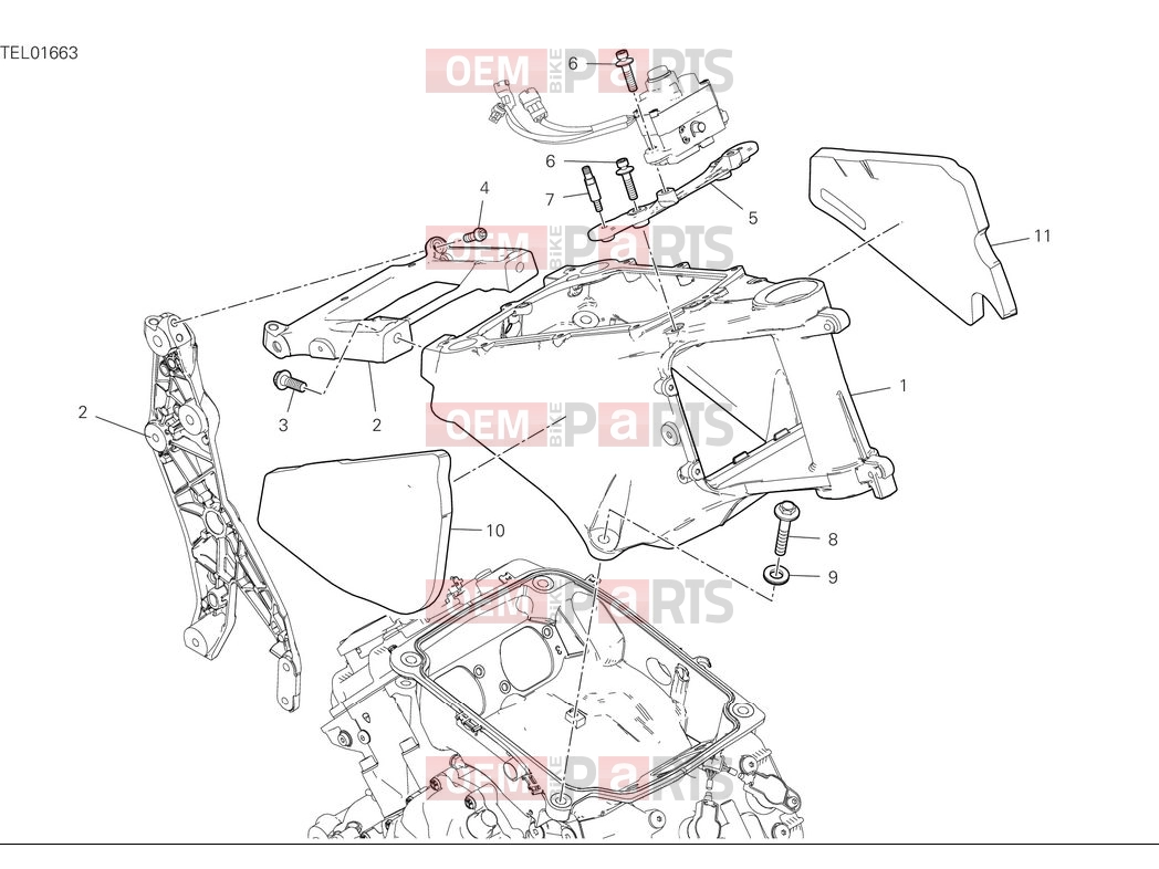 DUCATI 2025 Multistrada V4 Rally Frame