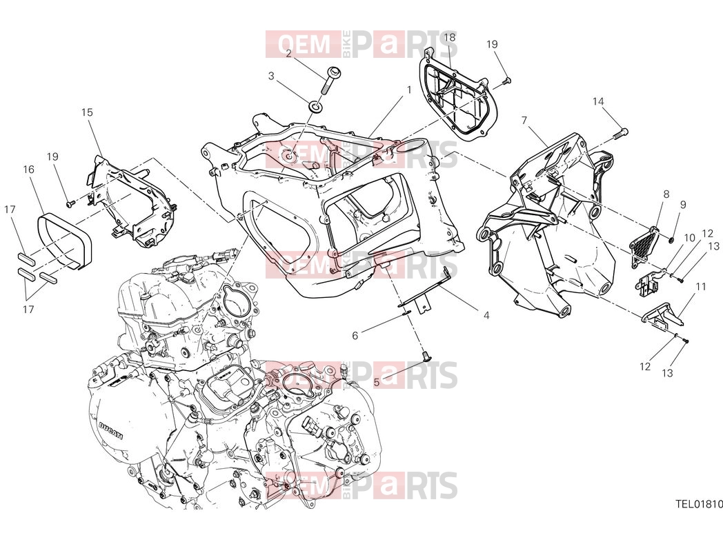 DUCATI 2025 Multistrada V2 S Frame
