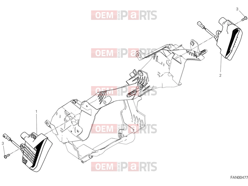 DUCATI 2025 Multistrada V2 S Turn indicators