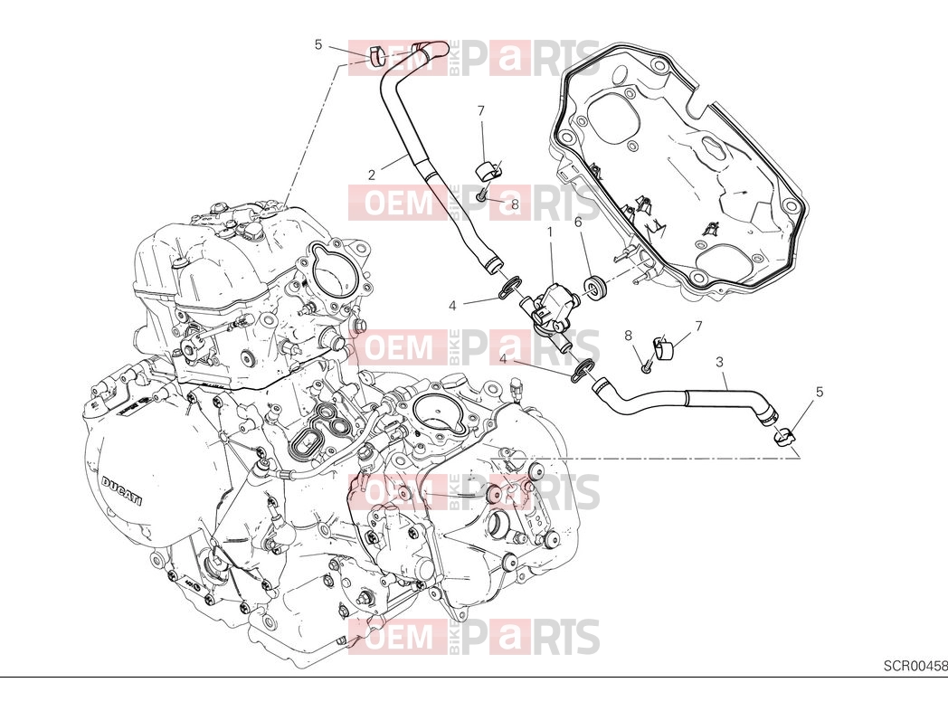 DUCATI 2025 Multistrada V2 S Secondary air system