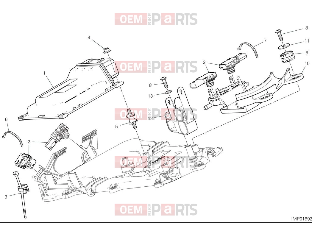DUCATI 2025 Multistrada V4 S Control unit