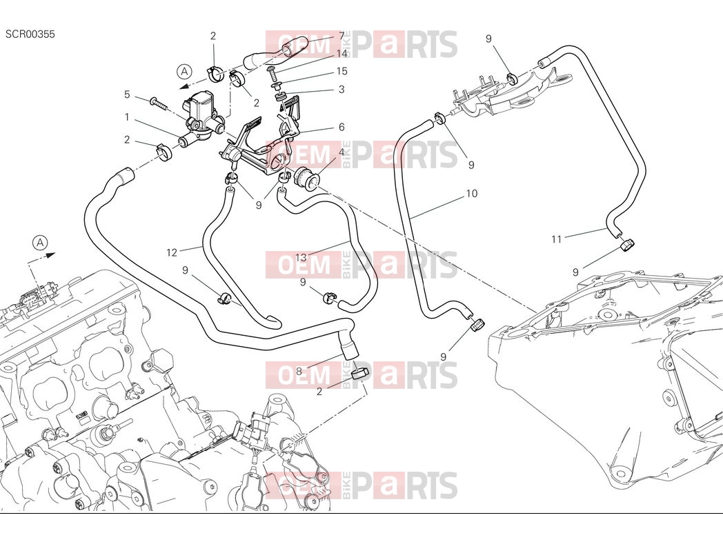 DUCATI 2025 Multistrada V4 S Secondary air system