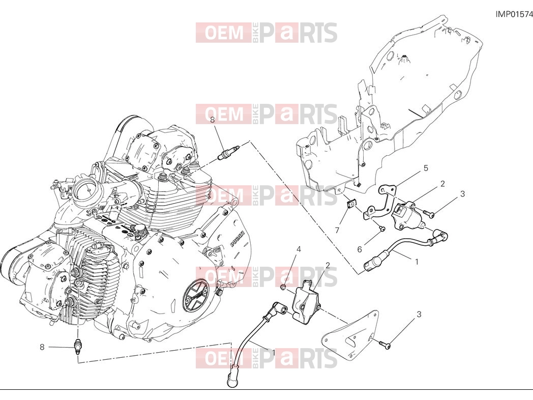 DUCATI 2025 Scrambler Nightshift Wiring harness