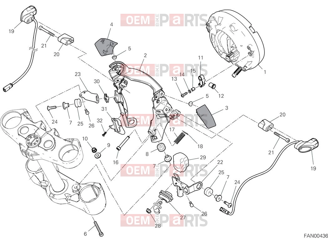 DUCATI 2025 Scrambler Nightshift Headlight & turn indicators (1)