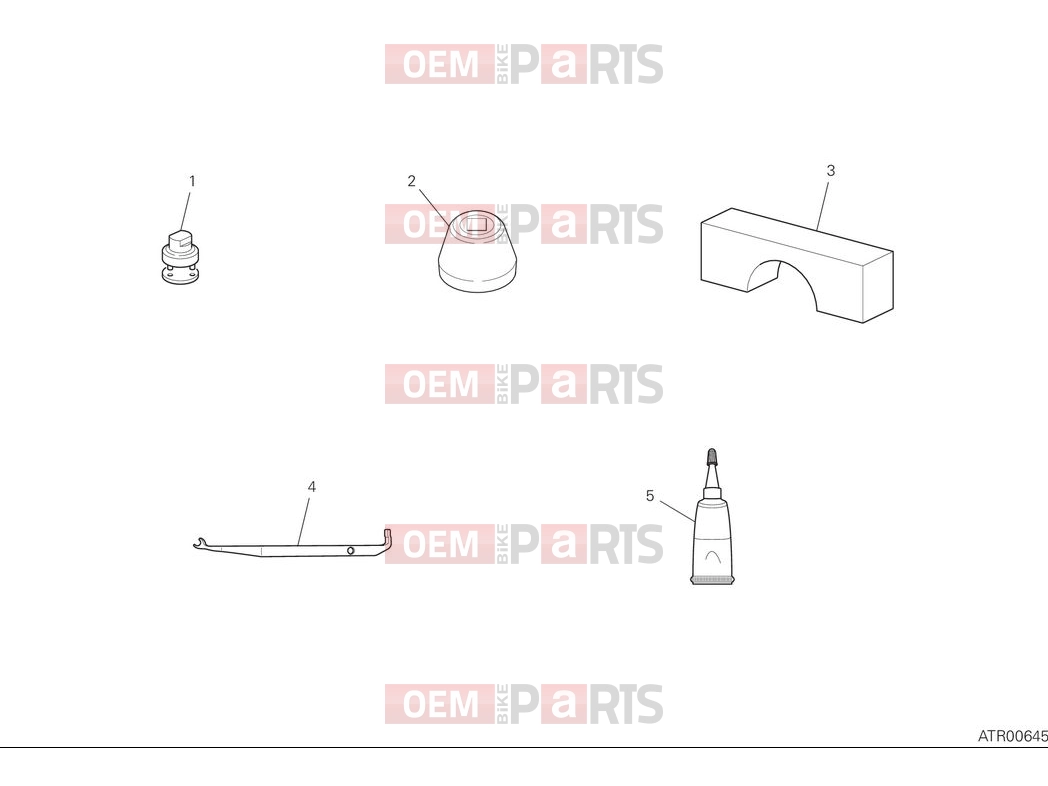 DUCATI 2025 Streetfighter V2 Workshop service tools - frame