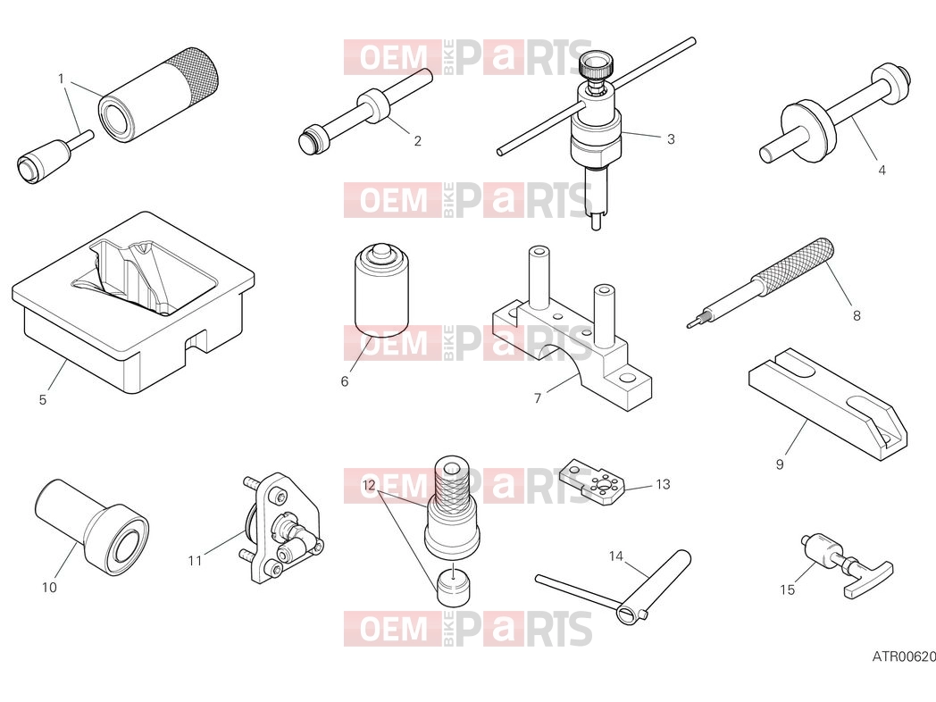 DUCATI 2025 Streetfighter V4 S Workshop service tools - engine (2)