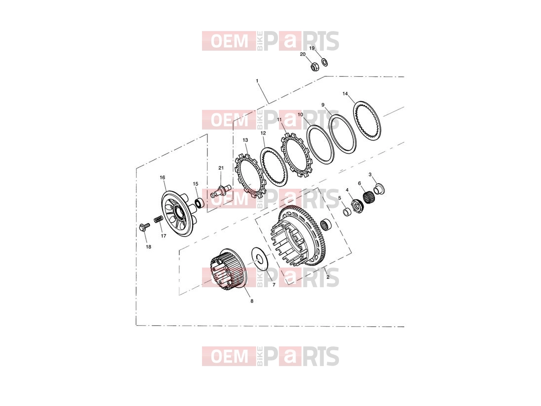 Triumph 2013 SPRINT GT Clutch