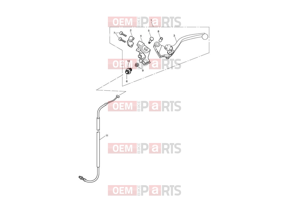 Triumph 2013 SPRINT GT Clutch Controls