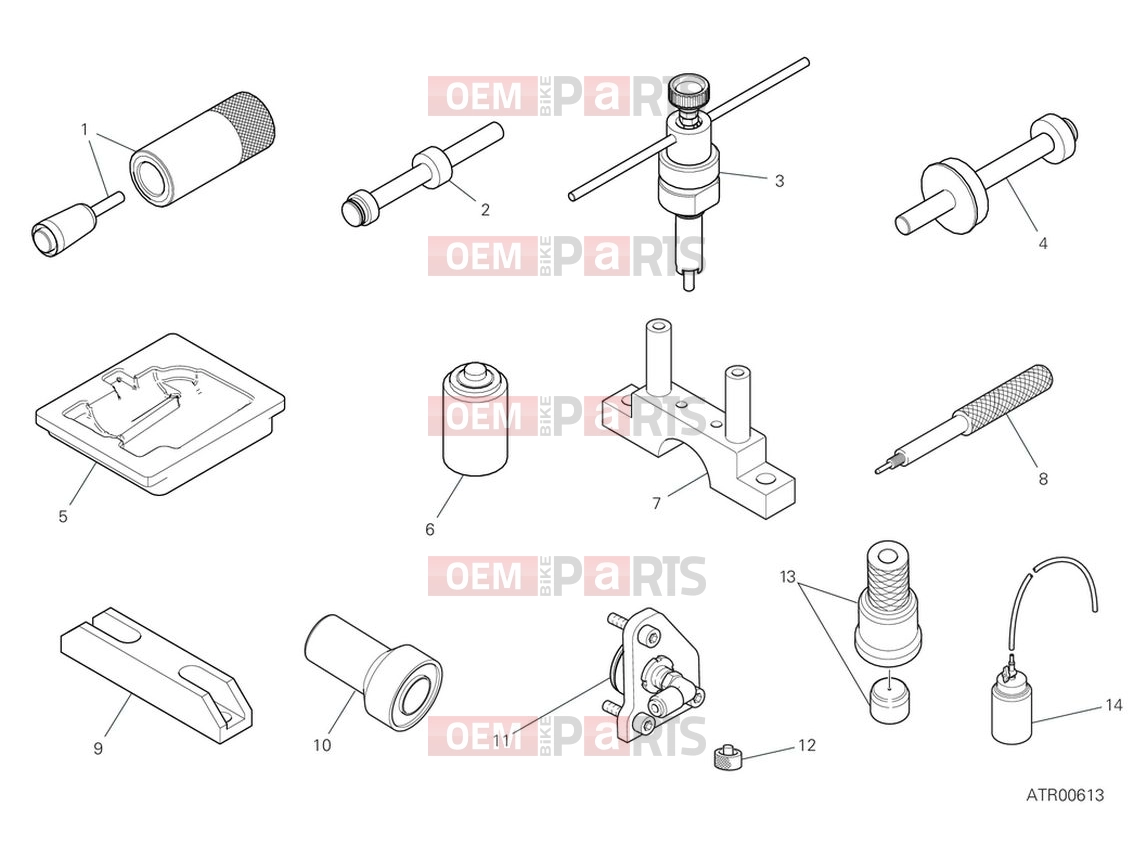 DUCATI 2024 Multistrada V4 Pikes Peak Workshop service tools (engine)