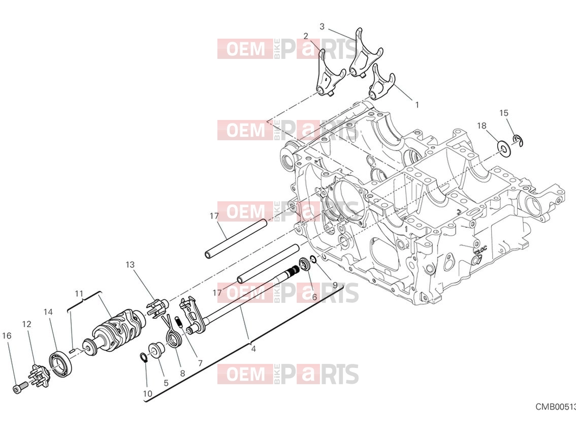 DUCATI 2024 Multistrada V4 Pikes Peak Shift cam & fork