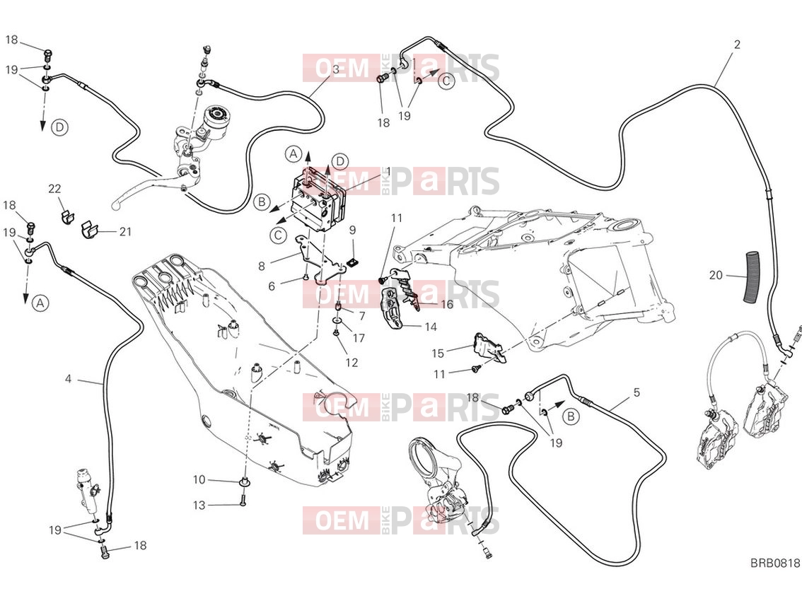 DUCATI 2022 Multistrada V4 Pikes Peak ABS System
