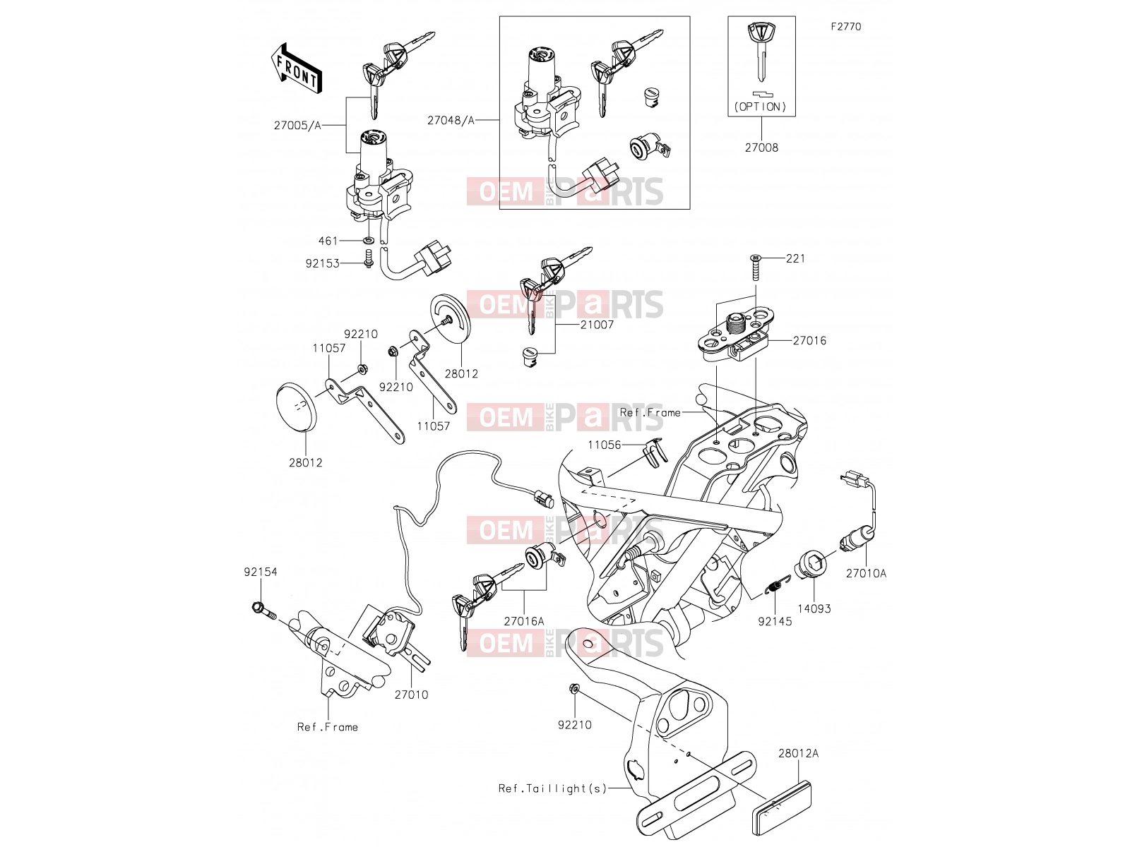 KAWASAKI 2023 55 Ignition Switch
