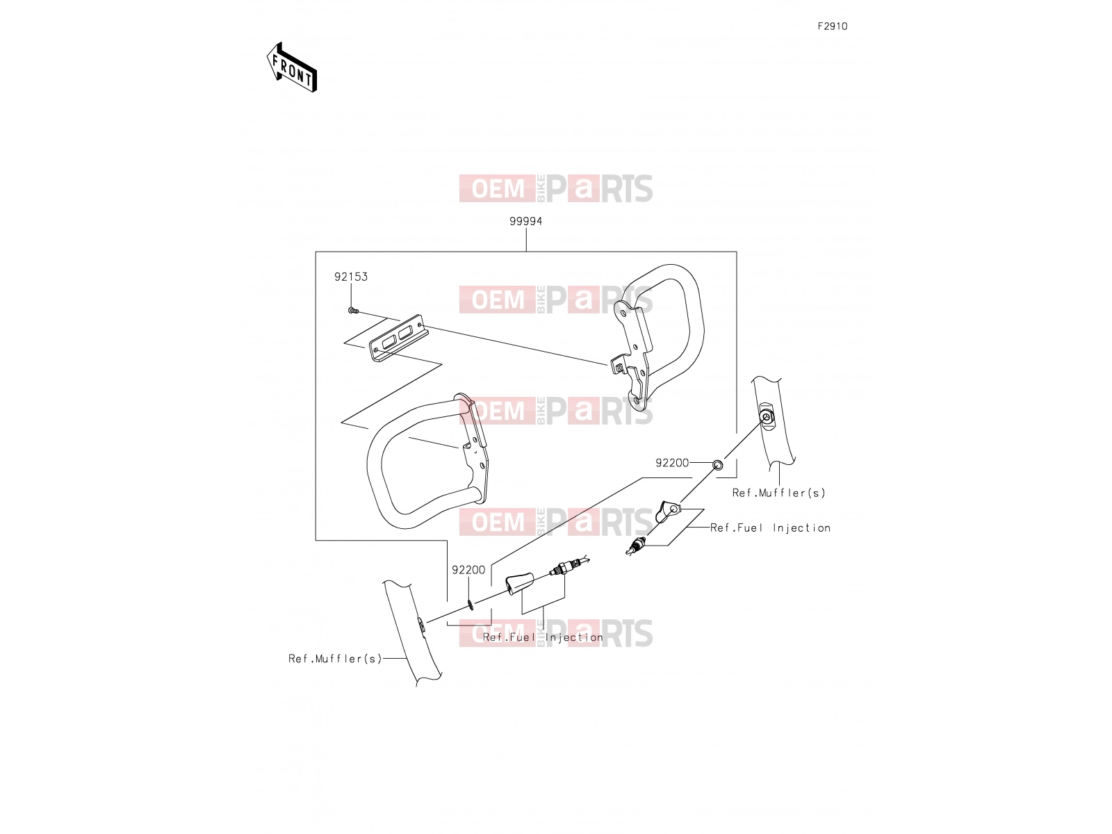 KAWASAKI 2022 59 Accessory(Engine Guard)