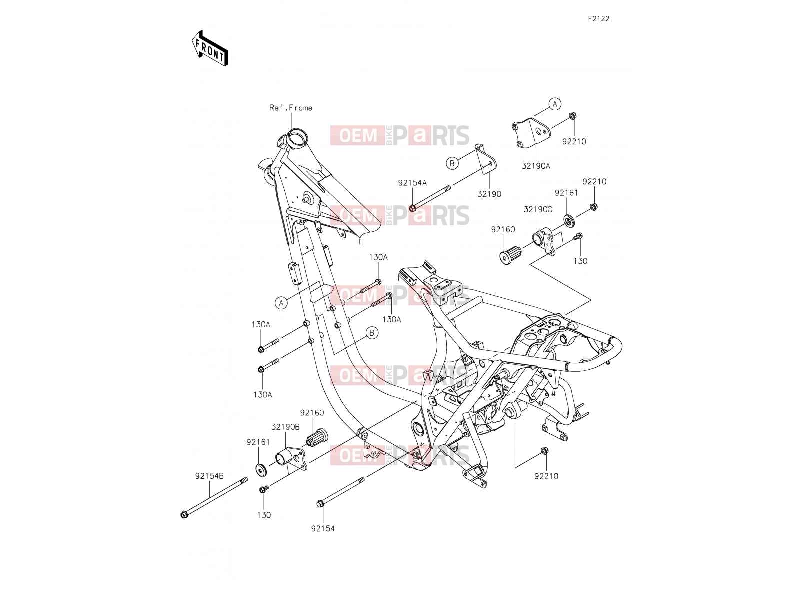 KAWASAKI 2021 28 Engine Mount