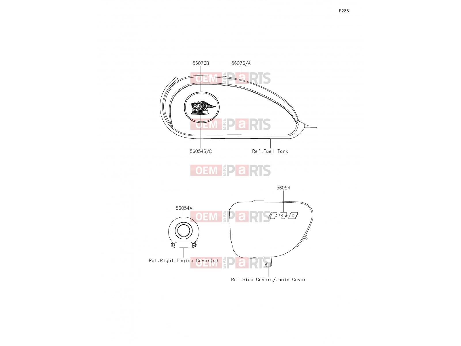 KAWASAKI 2021 58 Decals