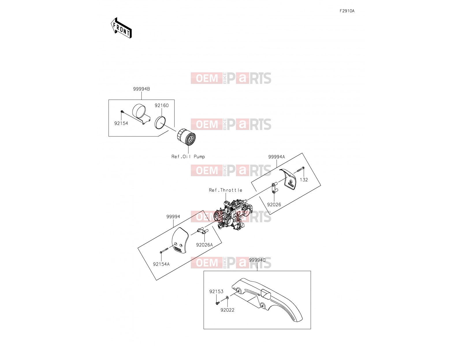 KAWASAKI 2020 61 Accessory(Engine Cover)