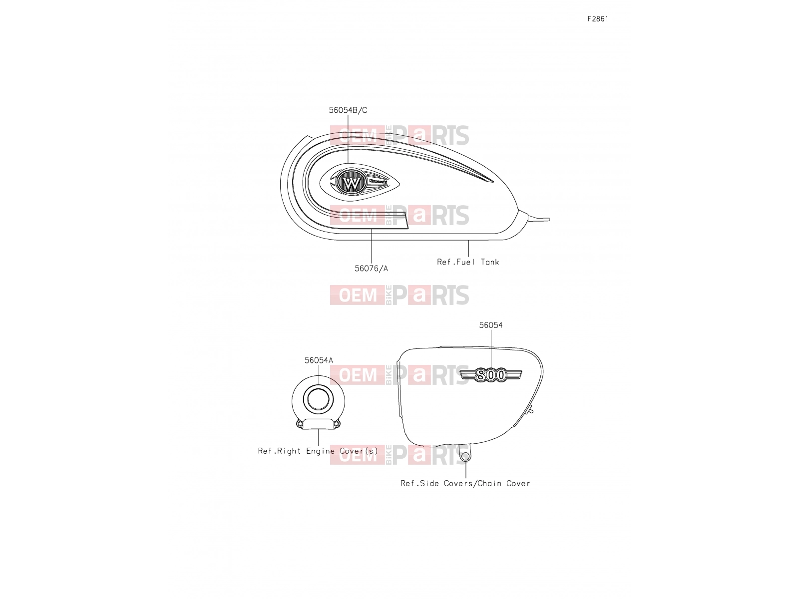 KAWASAKI 2020 58 Decals