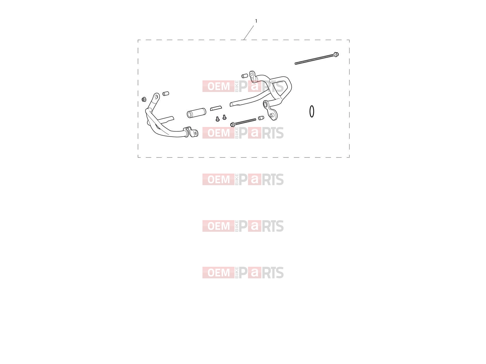 Triumph 2025 Scrambler 400 X Lower Engine Bars