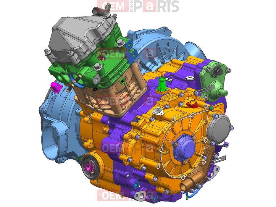 CFMOTO 2018 ATV CFORCE 450 (CF400AU-A) 191Q ENGINE - E00