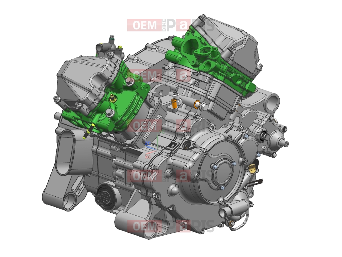 CFMOTO 2018 ATV CFORCE 820 (CF800AU-2B) 2V91W-S ENGINE - E00