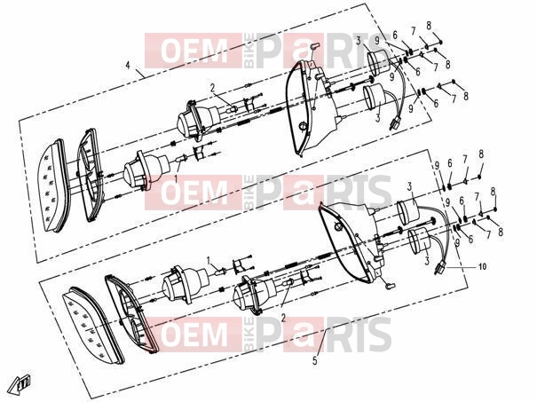 CFMOTO 2015 UTV RANCHER 500 (CF500-3) HEADLIGHT