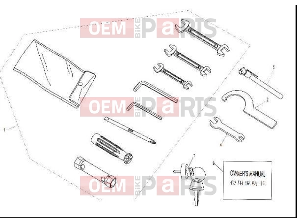 CFMOTO 2015 UTV RANCHER 500 (CF500-3) TOOLS