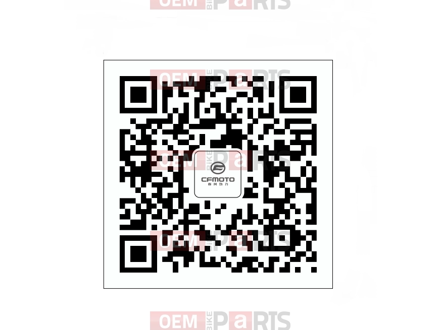 CFMOTO 2018 UTV UFORCE 550 (CF500UU) QR CODE LABEL - F19-J