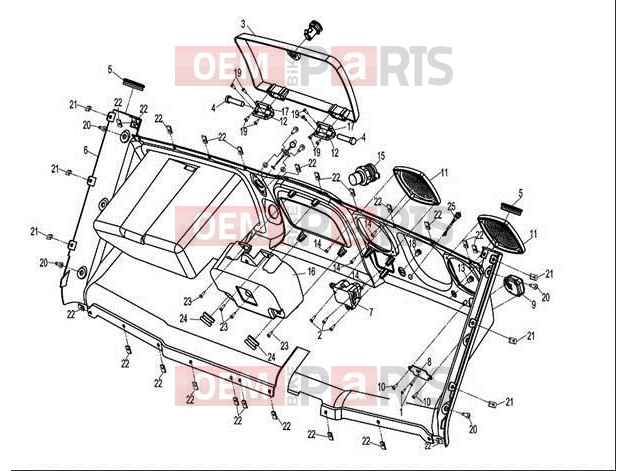 CFMOTO 2012 UTV UFORCE 600 (CF600-5) PLASTIC II