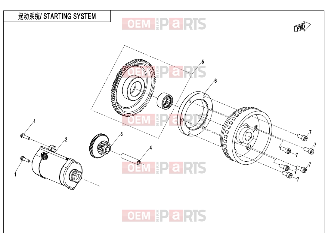 CFMOTO 2024 UTV UFORCE 600 (CF600UTR [T1b] ) STARTING SYSTEM - E09
