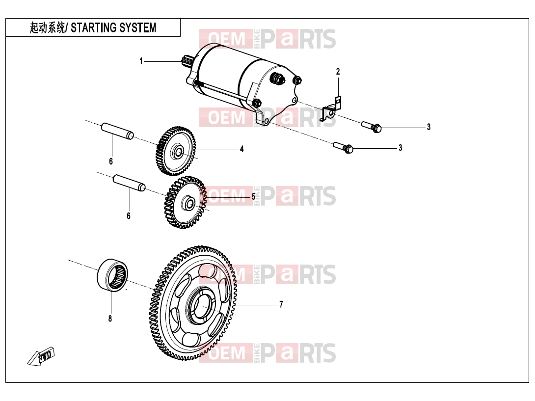 CFMOTO 2025 UTV UFORCE 800 (CF800UTR-4) STARTING SYSTEM - E09