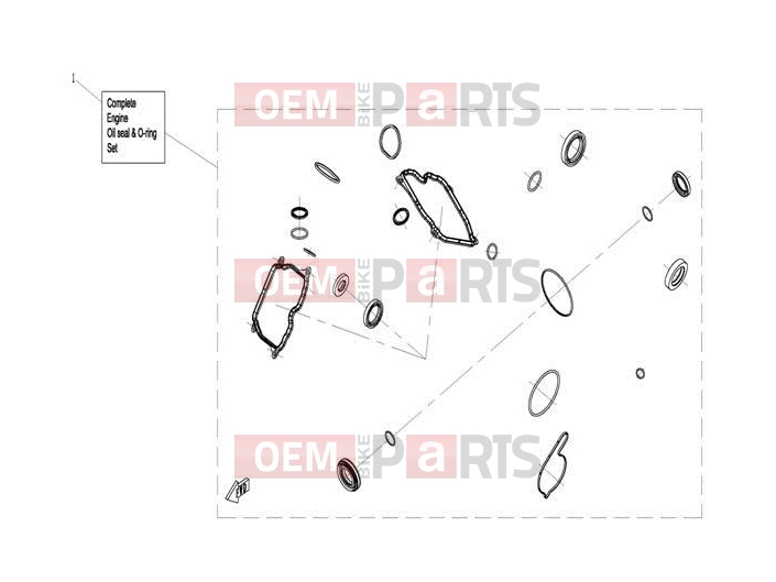CFMOTO 2015 UTV UFORCE 800 (CF800UU-A) ENGINE OIL SEAL @^O-RING - E13
