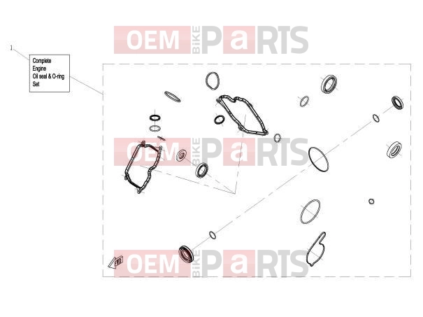 CFMOTO 2016 UTV UFORCE 800 (CF800UU-A) ENGINE OIL SEAL @^O-RING - E30