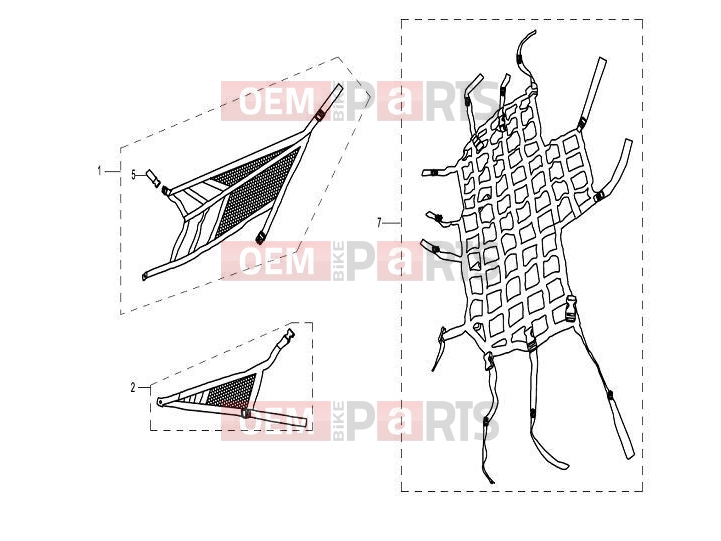 CFMOTO 2012 SSV ZFORCE 600 (CF600-3) NETS